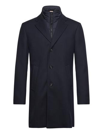 H-Hyde-Bib-234 Villakangastakki Pitkä Takki Blue BOSS