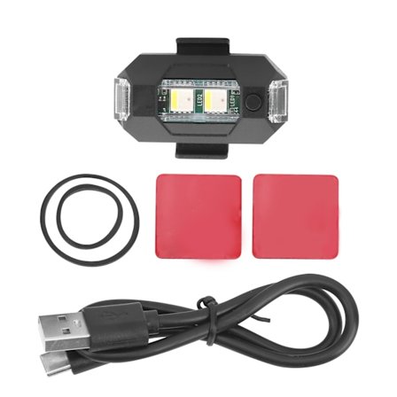 Pieni drone-varoitusvalo Yölento Anti-Collision LED-stroboskooppi DJI Mavic Air 2:lle