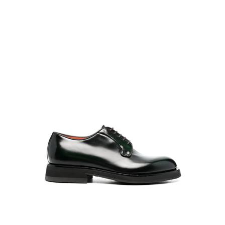 Santoni, Lace-Up Shoes Zwart, Heren, Maat:43 EU