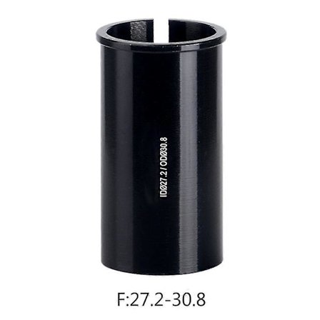 Konverteringsadapter til sadelpindrør i aluminiumslegering 22,2/25,4/27,2/28,6/31,6 mm