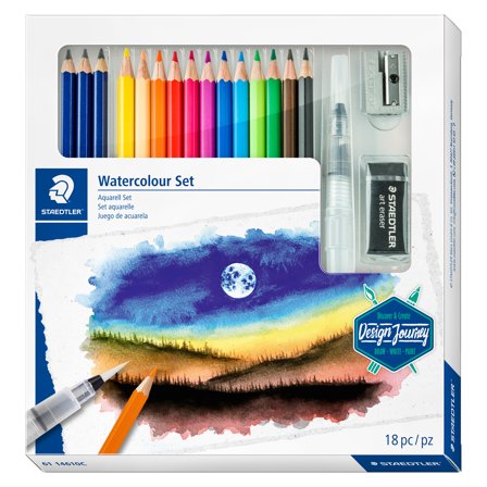 Staedtler Mixed Akvarell 18-set