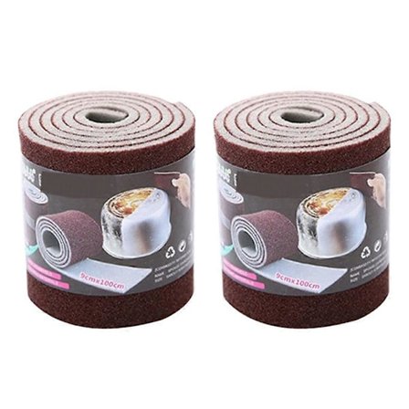 2 Ruller Husholdningsskuresvampe Praktiske Opvaskesvampe Nano Carborundum Svampe