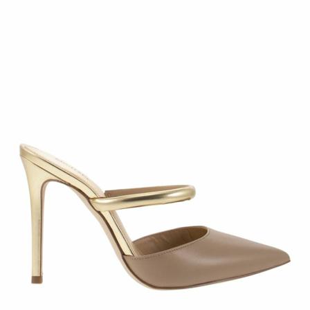 Michael Kors, High Heel Sandals Beżowy, Kobieta, Rozmiar: 39 EU