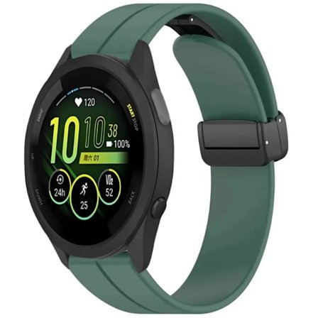 20mm 22mm Mjukt Silikonarmband för Garmin Active 5 Vivoactive 5 Magnetiskt Armband Armband Garmin Forerunner 55 965 265 165 Armband