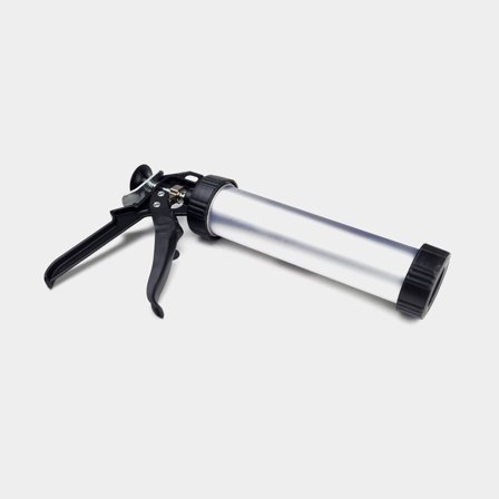 Pistola de calafateo, aluminio, para cartuchos de hasta 300 ml