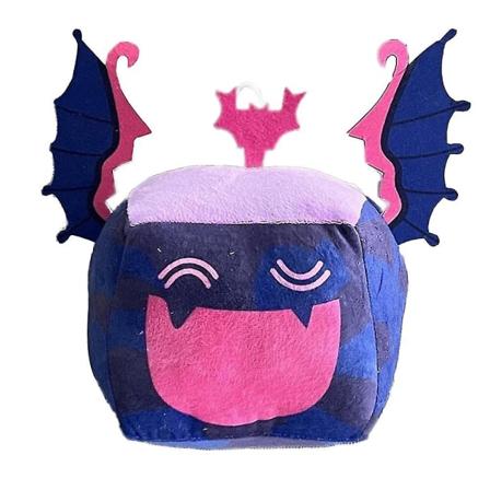 Blox Fruits plysj leketøy utstoppet dyr dukke myk kawaii klem leketøy pute leker gaver for fans barn barn tenåringer hjem soverom dekor DB Shadow