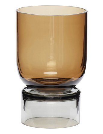 Hübsch Stand Vase - Brown - H17CM