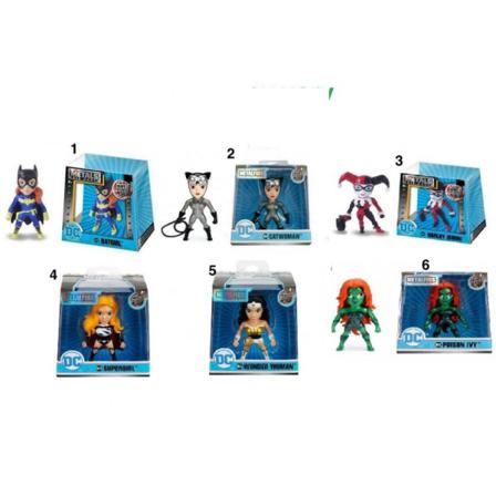 Dintoys Leksaker Batman Dc Girls Metallfigur 6cm Välj 1. Batgirl