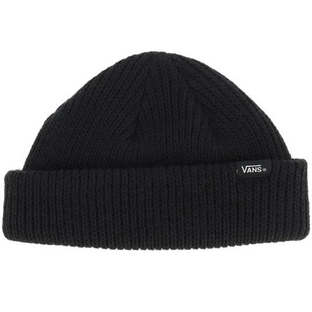 Vans - Svart cuff Beanie - Kids Core Basic Beanie Black Cuff @ Hatstore