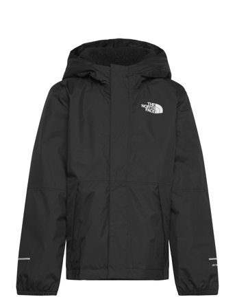 The North Face B Warm Antora Rain Jacket - Black - 142-151