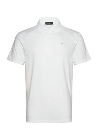 Tailored Fit Performance Polo Shirt White Ralph Lauren Golf