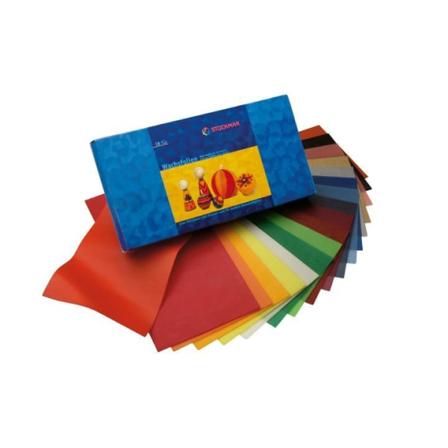 Vaxfolie/Dekoreringsvax/Dekorvax Stockmar, 20x10cm, 18 färger/fp multifärg