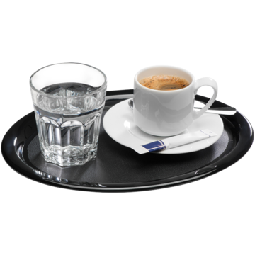 Bricka APS Kaffeehaus Melamin Svart