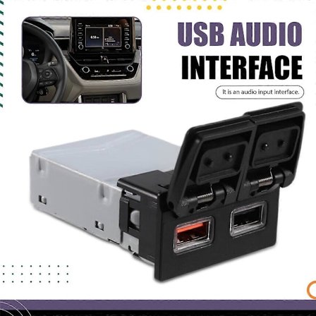8553206010 85532 06010 USB AUX Port Adapter Audio Afspiller og USB Stik til 4RUNNER CENTER CONSOLE 2