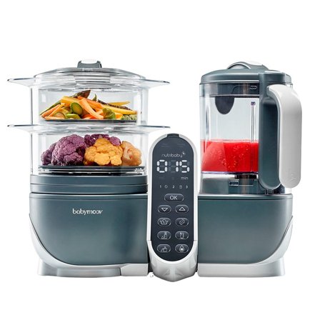 Babymoov Nutribaby Plus Grey Madmaskine 1 stk., Børn & Forældre, Spisetid, Tilbehør
