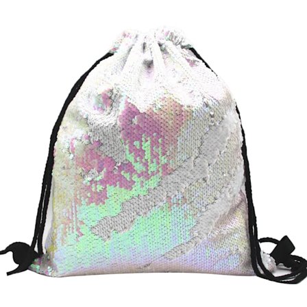 Glittrande Ryggsäck med Dragkedja Sjöjungfru Sekvens Dansväska