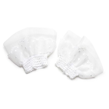 1 par falske ermer avtakbare ermemansjetter Blondemansjetter