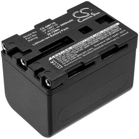 Batteri til kamera for Sony DCR-TRV330, DCR-TRV460, DCR-DVD200E osv.