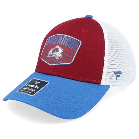 Fanatics - NHL Vermelho trucker Boné - Colorado Avalanche Garnet/Blue Trucker @ Hatstore