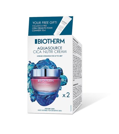 Biotherm Aquasource Cica Nutri Duo Gaveæske, Jul & Gaver, Skincare, Gaveæsker