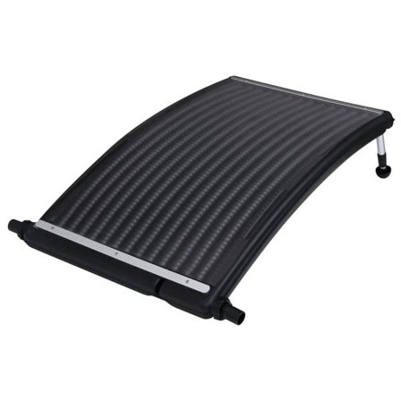 vidaXL Rundad solpanel för pool 110x65 cm