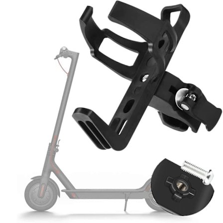 360 graders rotasjon vannflaskeholder for sykkel elektrisk sparkesykkel, sklisikker rask demontering tilbehør kopp drikke (FMY)