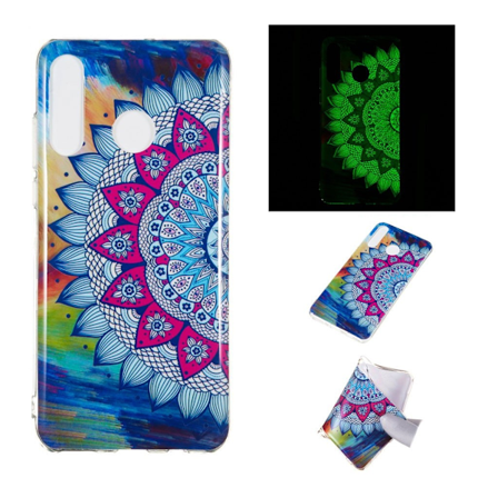 Huawei P30 Lite noctilucent case - Flower Pattern
