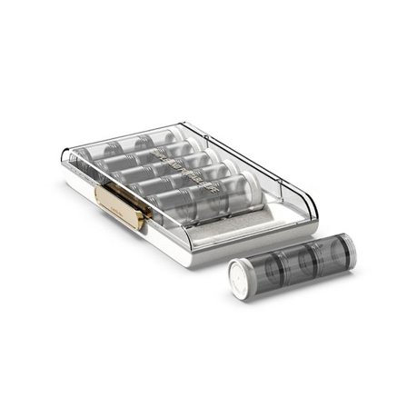 Ukentlig Pilleboks Travel Pill Organizer HVIT