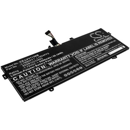 Batteri til bærbar PC for Lenovo Yoga Slim 7-13ITL05(82CU) og andre.