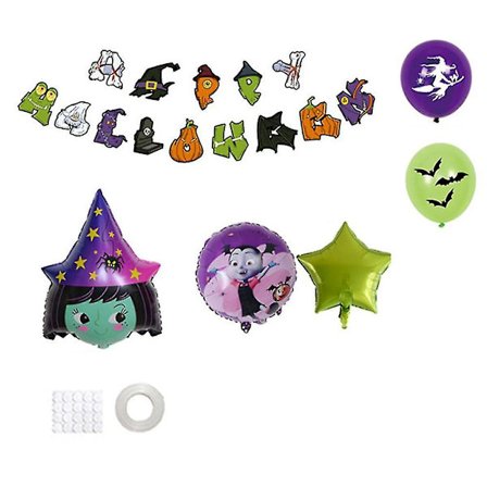 Halloween Balloons Kit, Halloween-temafest för barn 3