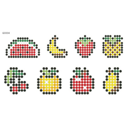 (Pakke med 8, Frukter) Kids Diamond Painting Kit DIY Maleri av Nu