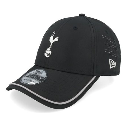 New Era - Svart adjustable Keps - Tottenham Hotspur Sport Perforated 9FORTY Black Adjustable @ Hatstore