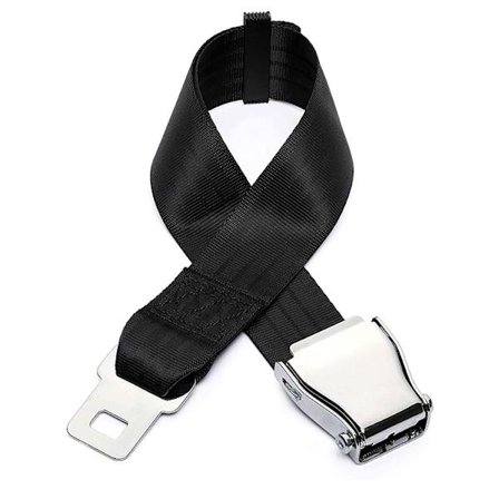 Bältesförlängare för flygplan, justerbar med spänne 50-80 cm