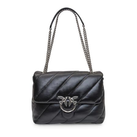 Pinko, Shoulder Bag Zwart, Dames, Maat:ONE Size