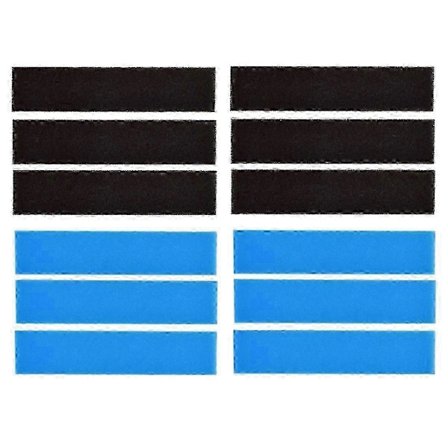 12-pakning Premium luftfiltre for Mitsubishi Electric MAC-2300FT-E & MAC-3000FT-E AC-enheter