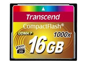 Transcend Ultimate - flashminnekort - 16 GB - CompactFlash