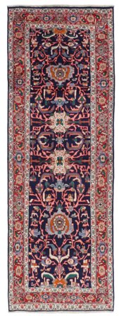 Medallion Small Hamadan Rug 100X290 Wool