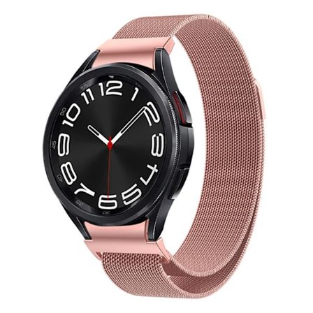 Full Fit Milanese-ranneke Samsung Galaxy Watch 6 44mm Pinkki