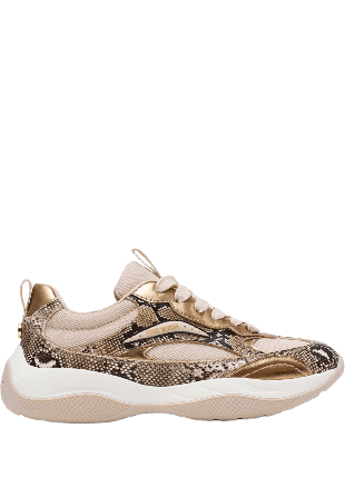 Steve Madden Premio-E Sneakers Dam Guld 40