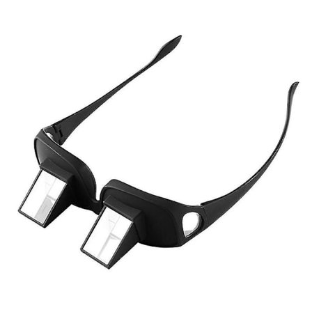 90 graders horisontale sengelesebriller, liggende prismabriller, late briller