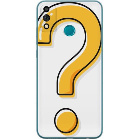Yhteensopiva Puhelinkuori Honor 9X Lite Kysymysmerkki