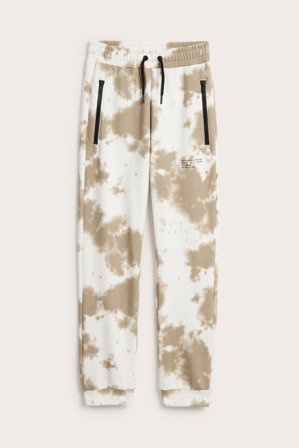 Kappahl | Kuvioidut olohousut Valkoinen 158/164 | Valkoinen