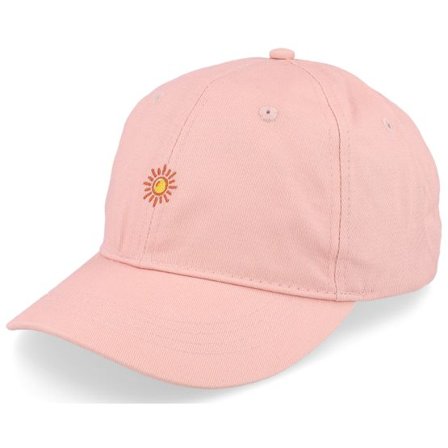 Barts - Rosa unconstructed Keps - Posse Cap Dusty Pink Dad Cap @ Hatstore