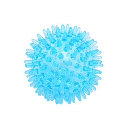 Spiky Ball Hul Mjuk Transparent Styrke Gjenoppretting Trening Stressavlastning Massasjeball for Hånd Håndled 7cm