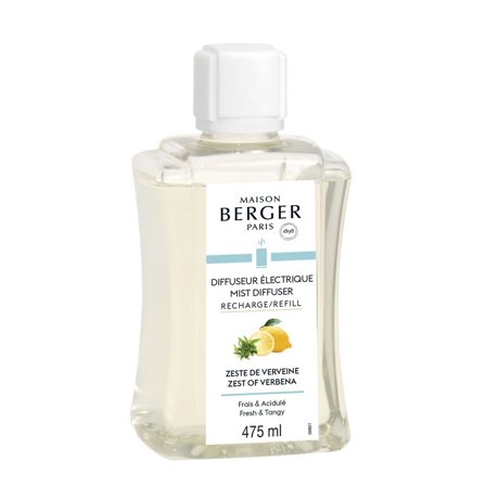 Maison Berger Paris Diffuseur Électrique Ricarica Diffusore Elettrico Zeste De Verveine 475ml - Profumo per Diffusore