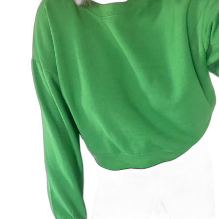 Grön sweatshirt