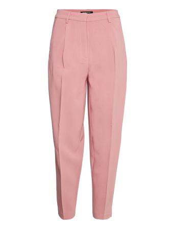Cindysus Dagny Pants Bukser Med Rette Ben Rosa Bruuns Bazaar