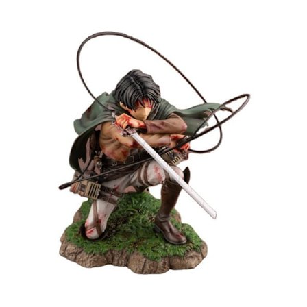 Attack On Titan Levi Ackerman PVC-hahmo Anime-toimintahahmo mallilelu Db