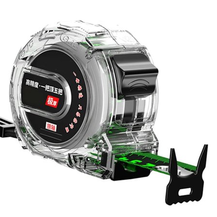 Rullemål Tykt Rustfrit Stål Høj Nøjagtighed Træbearbejdningsværktøj Klar Kasse 7,5m 24,6ft