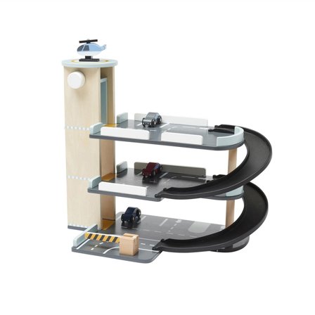 KID ́S CONCEPT Kid`s Concept Parkeringshus i trä - Lyreco - Skola och förskola - Lekmaterial - Leksaksbilar